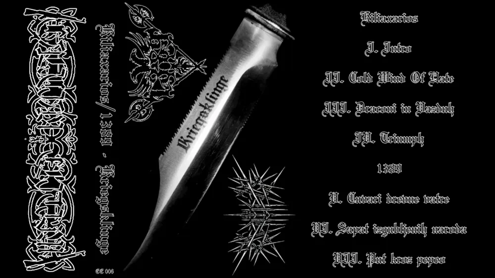 1389 - Kriegsklinge Album Cover