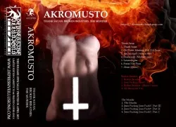 Akromusto - Thank Satan. Broken Breathes. The Murder Album Cover