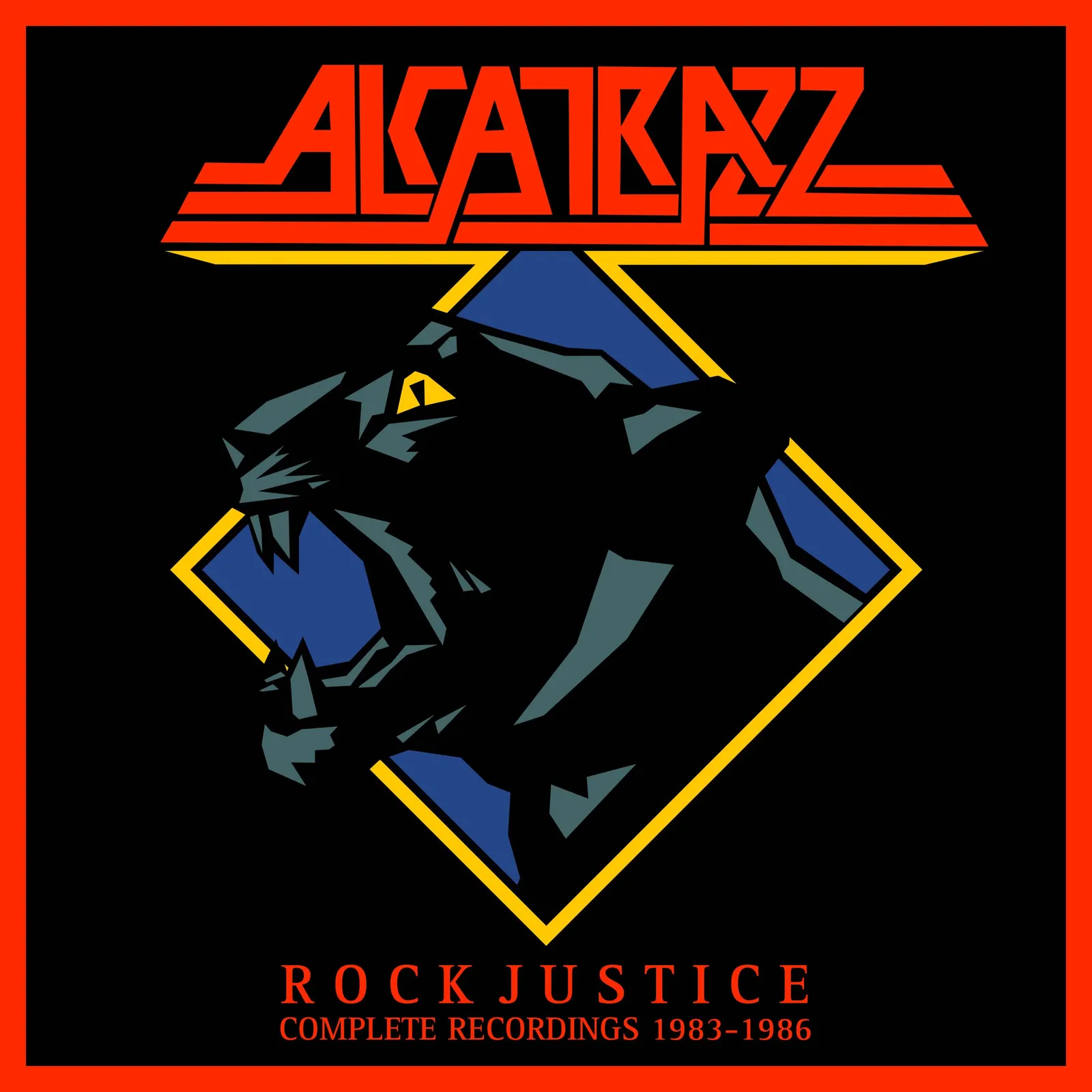 Alcatrazz - Rock Justice - Complete Recordings 1983-1986 Album Cover