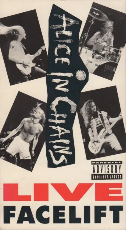 Alice in Chains - Live Facelift Album Cover
