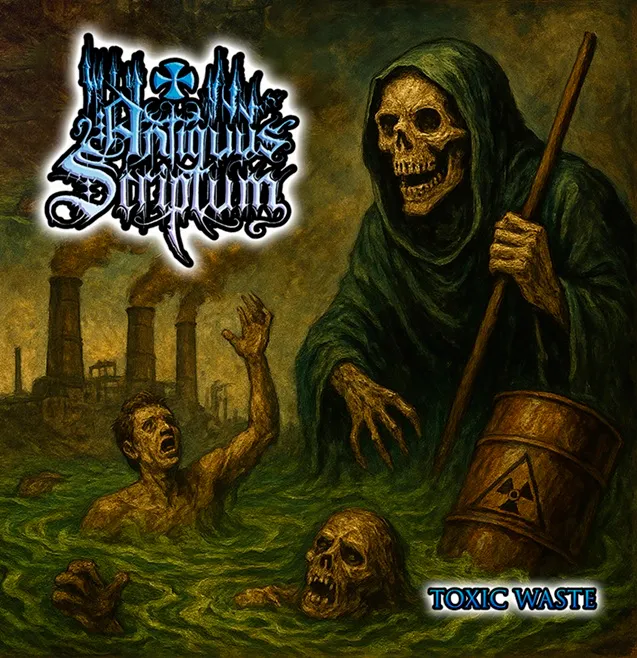 Antiquus Scriptum - Toxic Waste Album Cover
