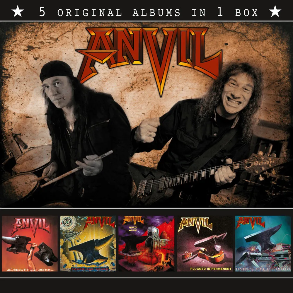 Anvil - 5 Original Albums in 1 Box Album Cover