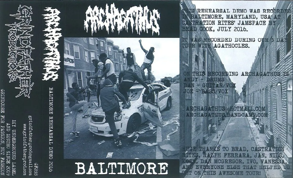 Archagathus - Baltimore Album Cover
