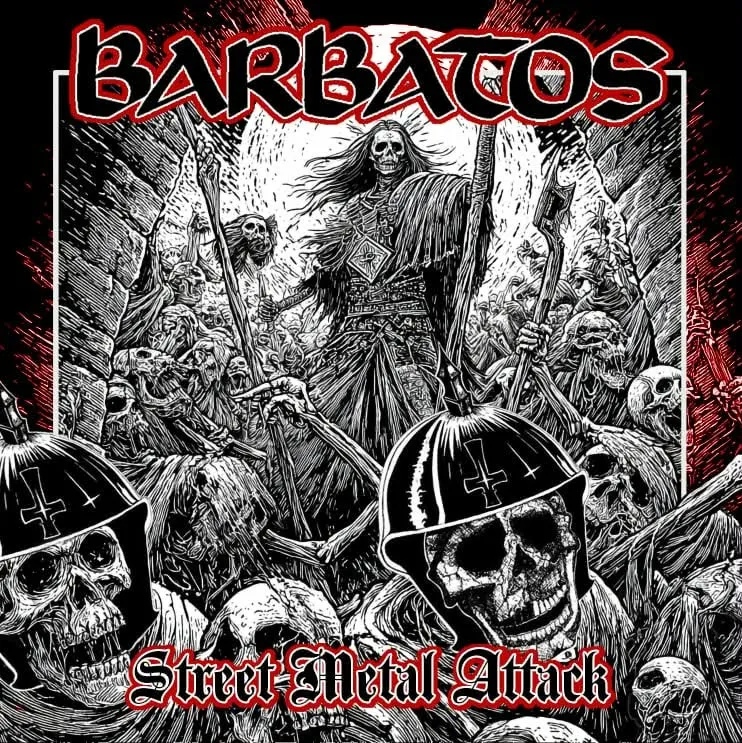 Barbatos - Street Metal Attack Album Cover
