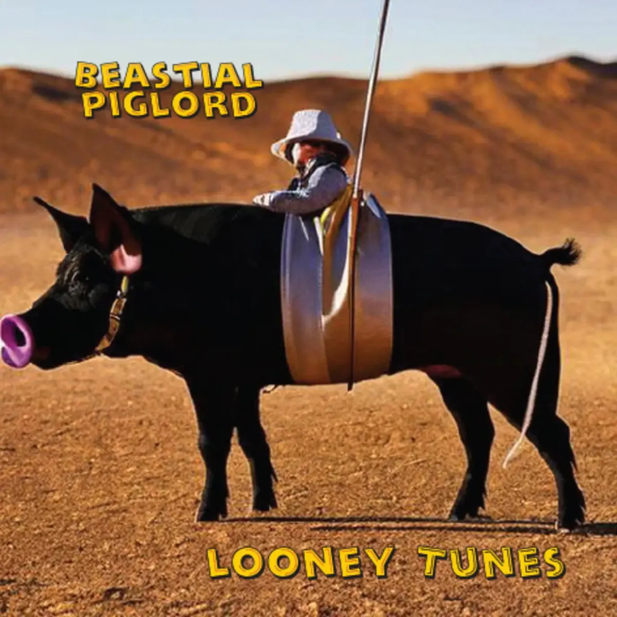 Beastial Piglord - Looney Tunes Album Cover
