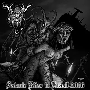 Black Angel - Satanic Rites in Brasil Album Cover