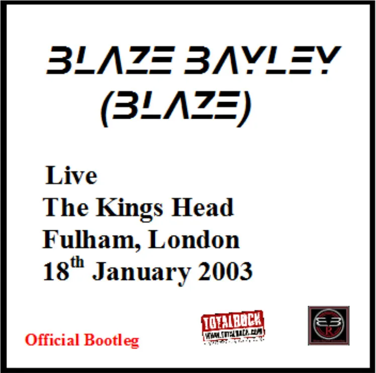 Live - The Kings Head - Fulham, London - 18th January 2003