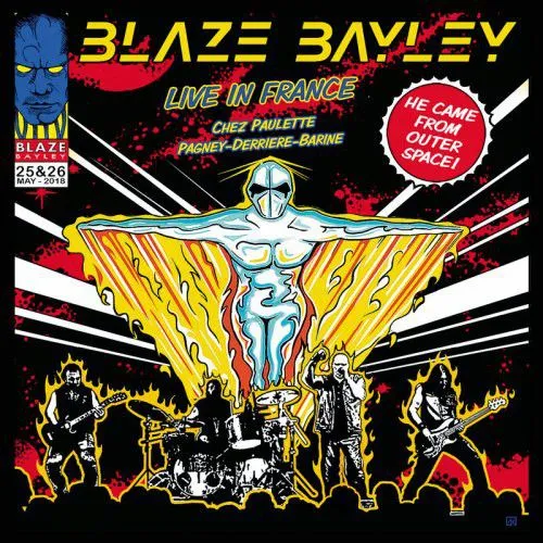 Blaze Bayley - Live in France Album Cover