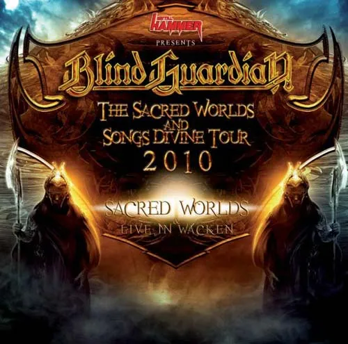 Blind Guardian - The Sacred Worlds and Songs Divine Tour 2010 Album Cover