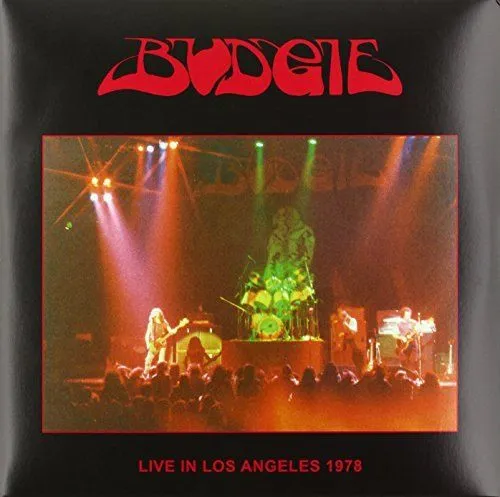 Budgie - Live in Los Angeles 1978 Album Cover