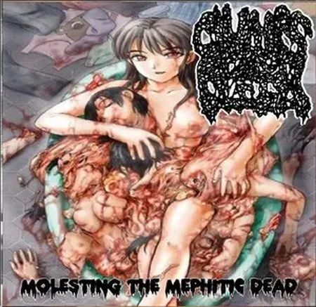 Clumps of Flesh - Molesting the Mephitic Dead Album Cover