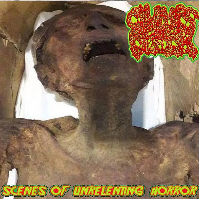 Clumps of Flesh - Scenes of Unrelenting Horror Album Cover