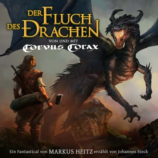 Corvus Corax - Der Fluch des Drachen Album Cover