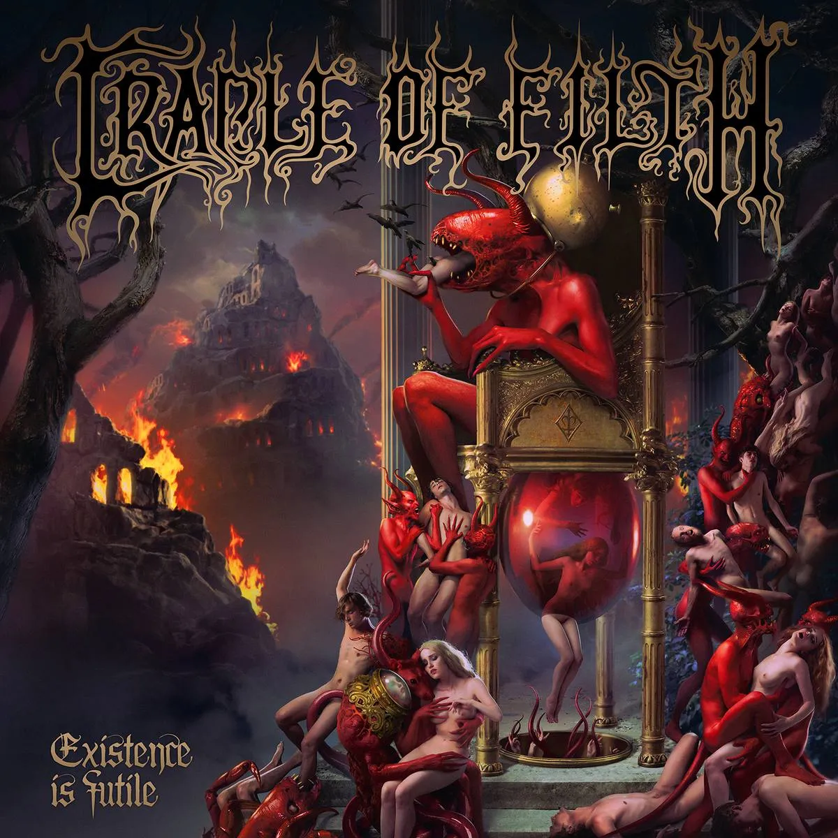 Cradle of Filth - Existence Is Futile Album Cover