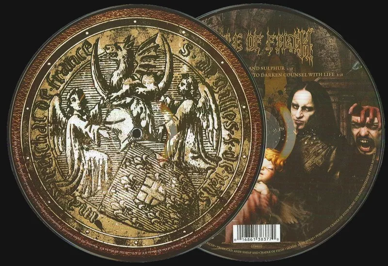 Cradle of Filth - Honey and Sulphur Album Cover