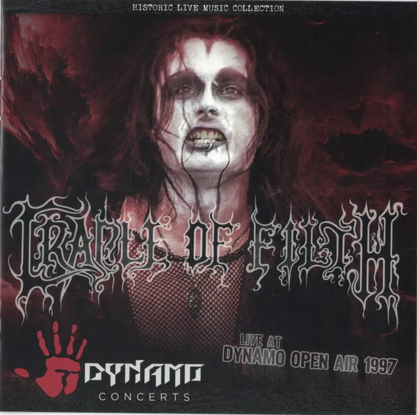 Cradle of Filth - Live at Dynamo Open Air 1997 Album Cover