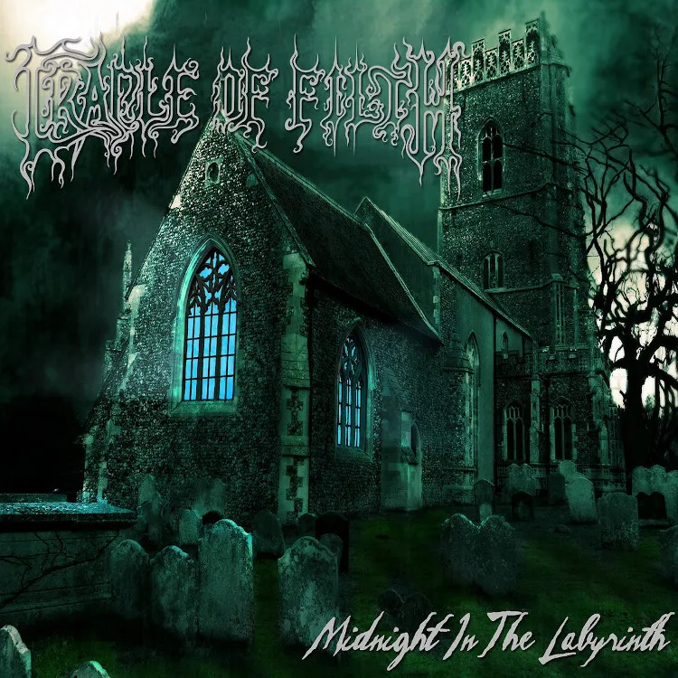 Cradle of Filth - Midnight in the Labyrinth Album Cover