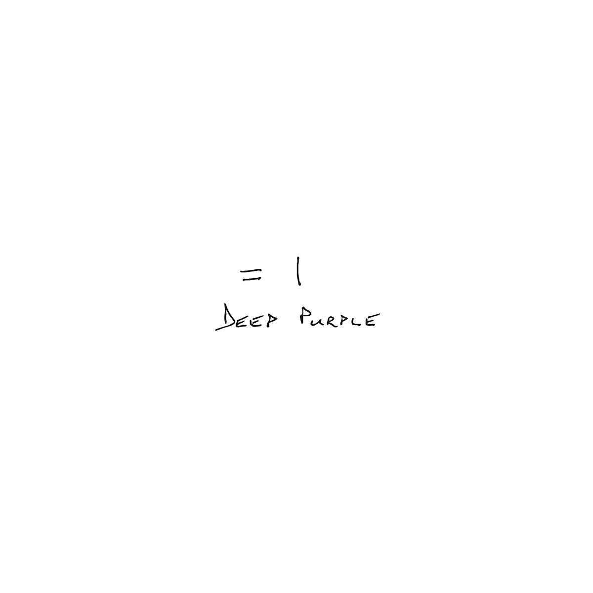 Deep Purple - =1 Album Cover