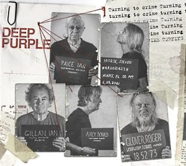 Deep Purple - Turning to Crime Album Cover