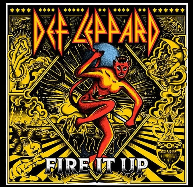 Def Leppard - Fire It Up Album Cover