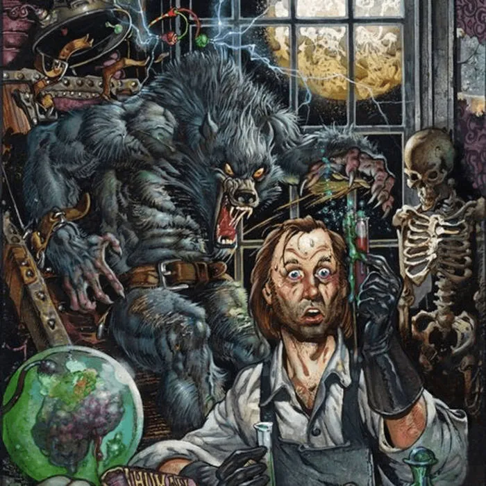 Defiling Humanity - Mad Scientist Album Cover