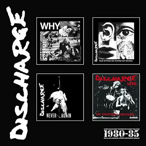 Discharge - 1980-85 Album Cover