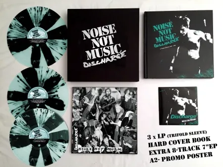 Discharge - Noise Not Music Album Cover