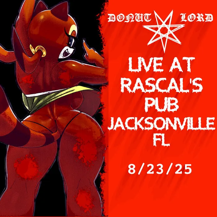Donut Lord - Live at Rascal's Pub Jacksonville FL Album Cover
