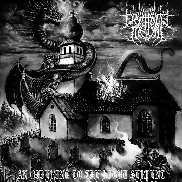Erythrite Throne - An Offering to the Night Serpent Album Cover