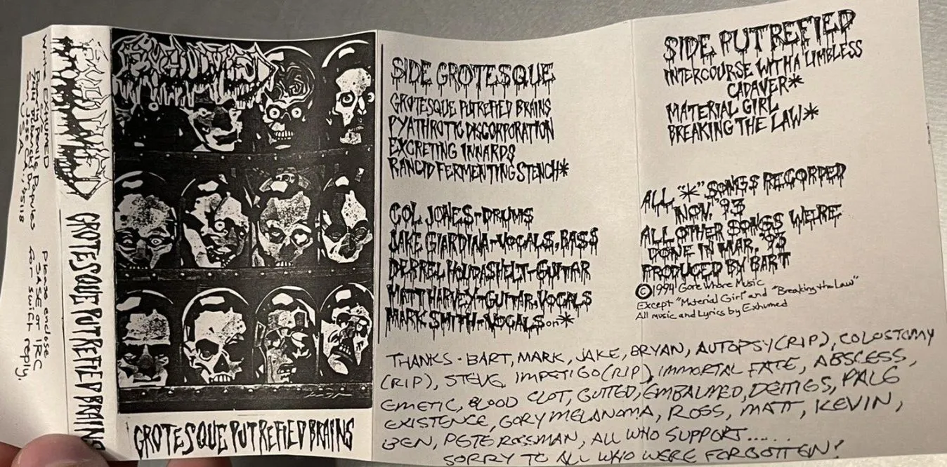 Grotesque Putrefied Brains