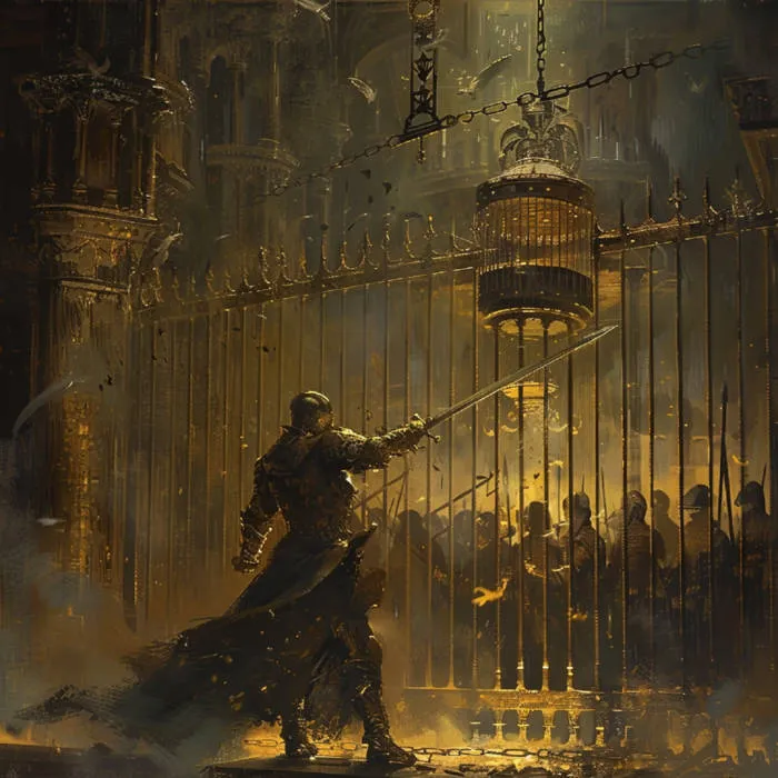 Fire from Heaven - Rattling the Cages Album Cover
