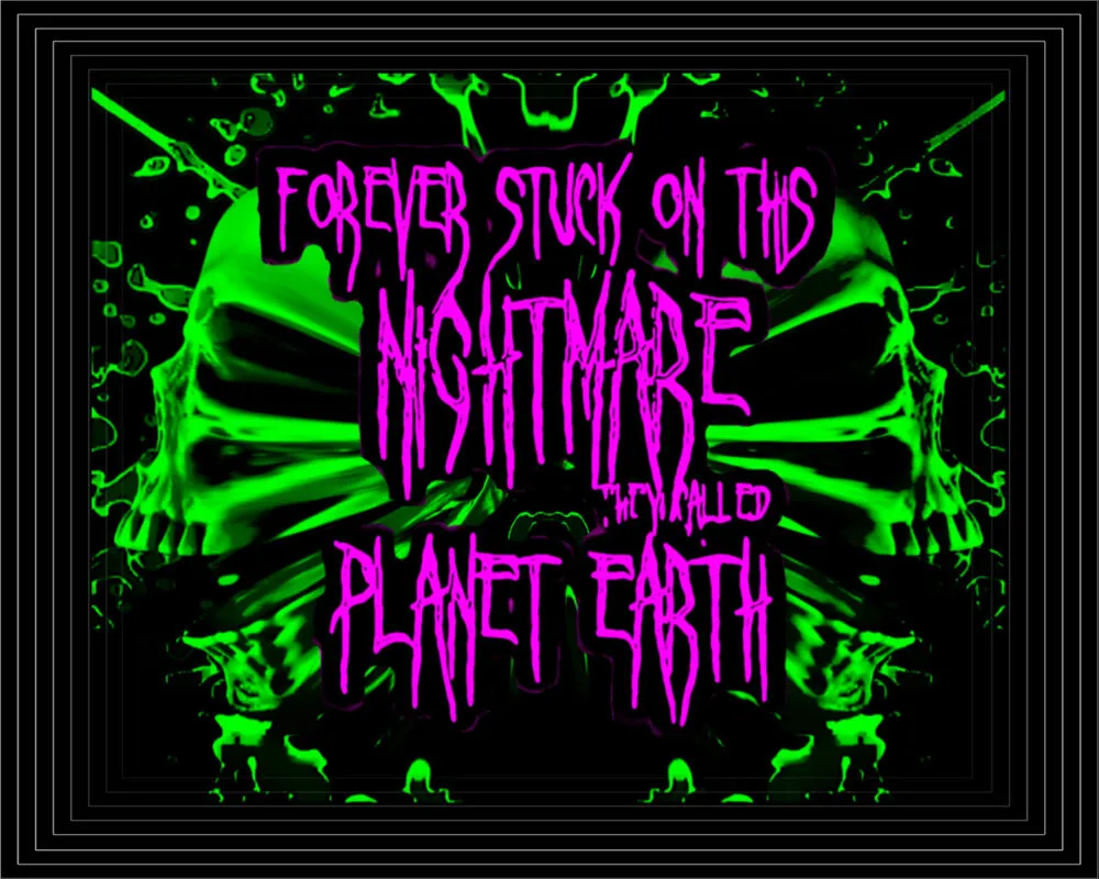 Forever Stuck on This Nightmare They Called Planet Earth - Supernatural Delusions Album Cover