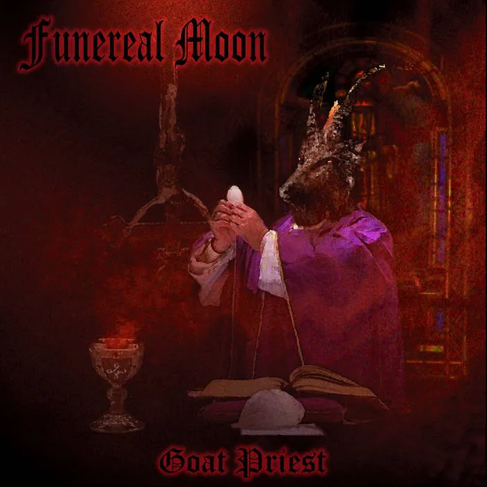 Funereal Moon - Goat Priest Album Cover