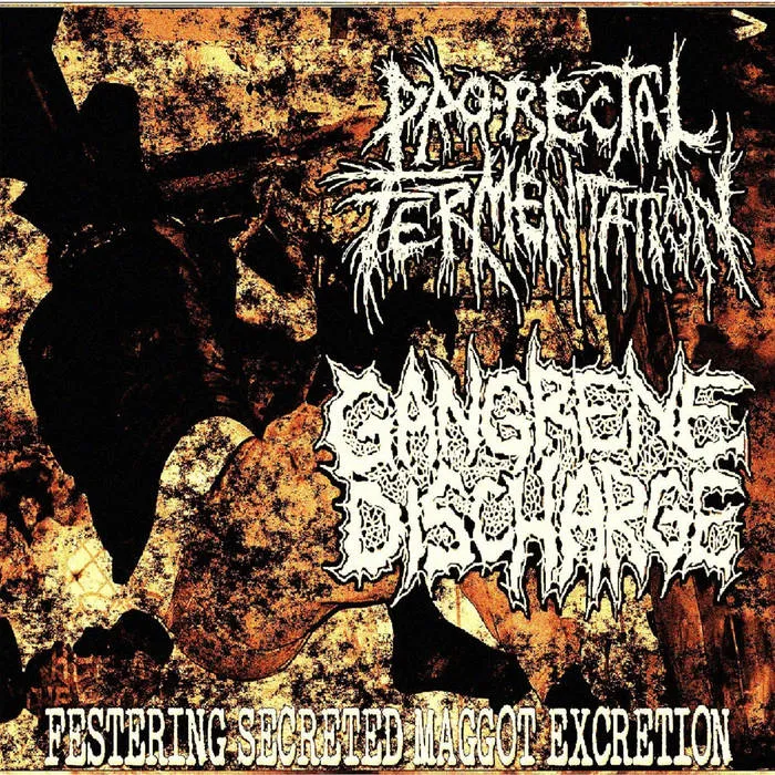 Gangrene Discharge - Festering Secreted Maggot Excertion Album Cover