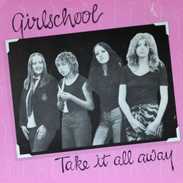 Girlschool - Take It All Away Album Cover