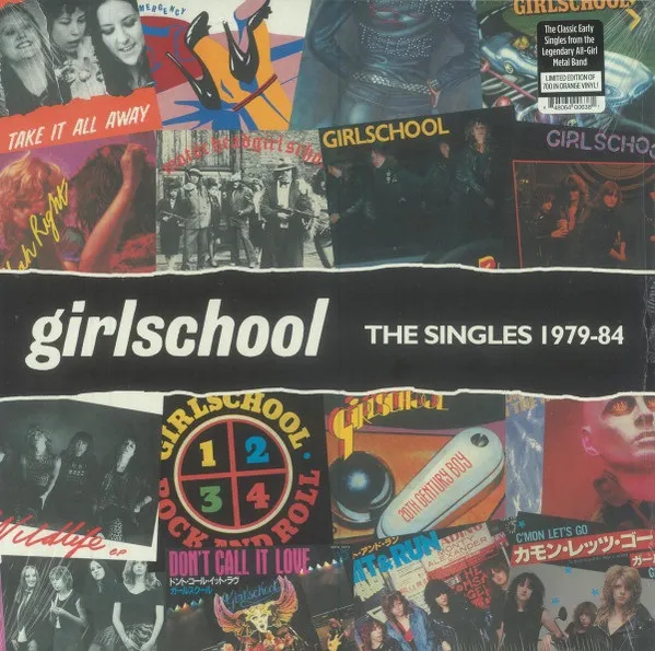 Girlschool - The Singles 1979-84 Album Cover