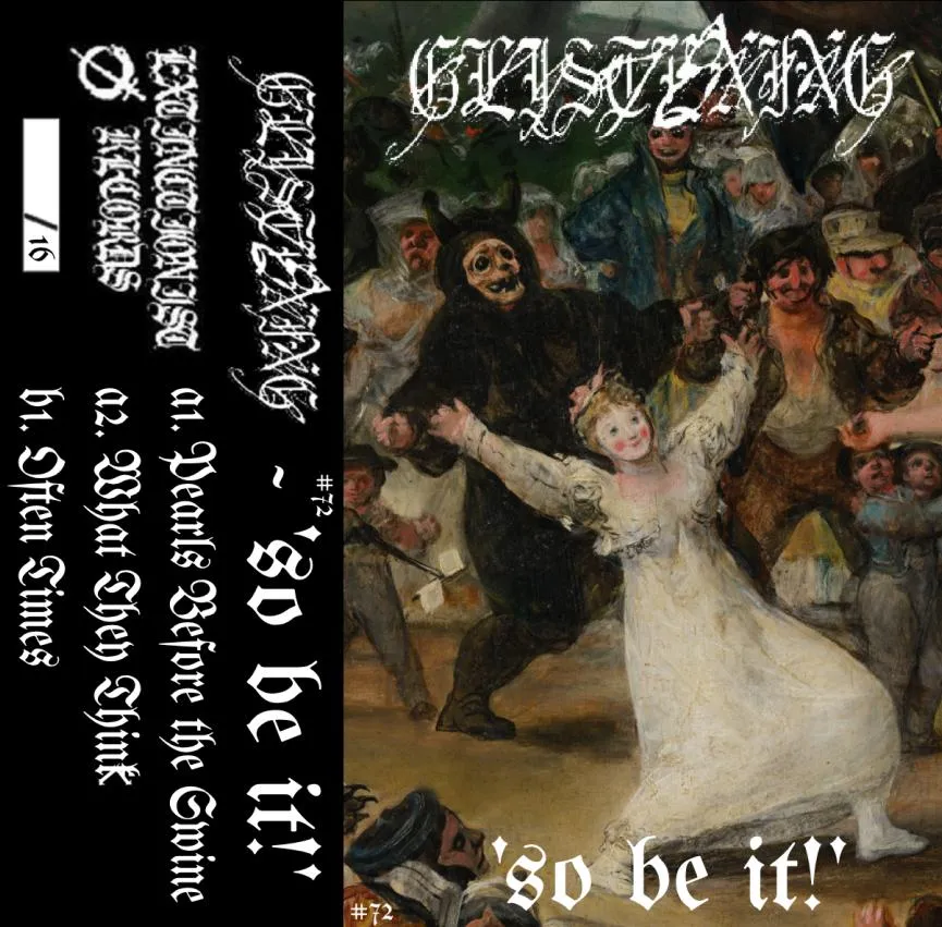 Glistening - #72 'So Be It!' Album Cover