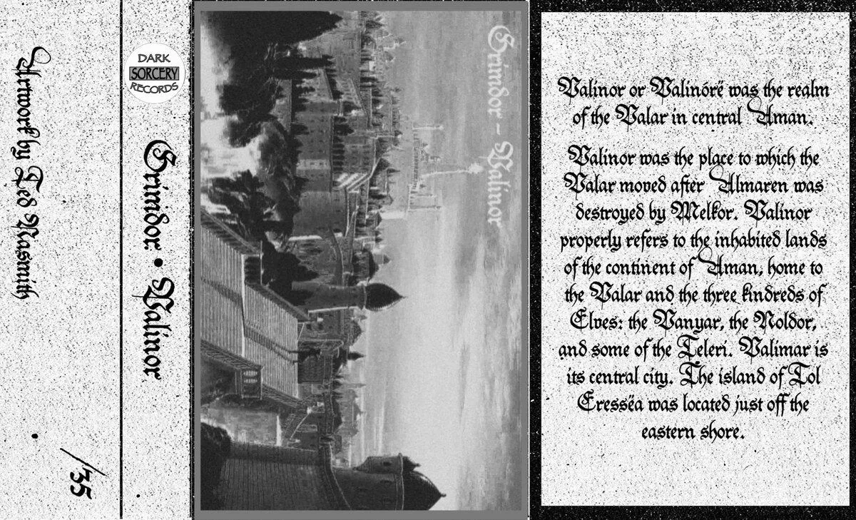 Grimdor - Valinor Album Cover