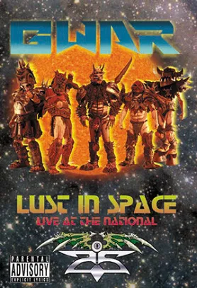 Gwar - Lust in Space - Live at the National Album Cover