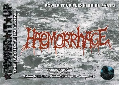 Haemorrhage - Sucio Policia Album Cover