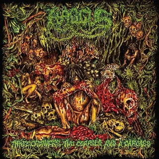 Haggus - Three Cadavers, Two Corpses and a Carcass Album Cover
