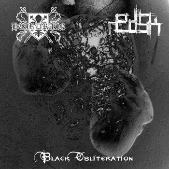 Heirdrain - Black Obliteration Album Cover