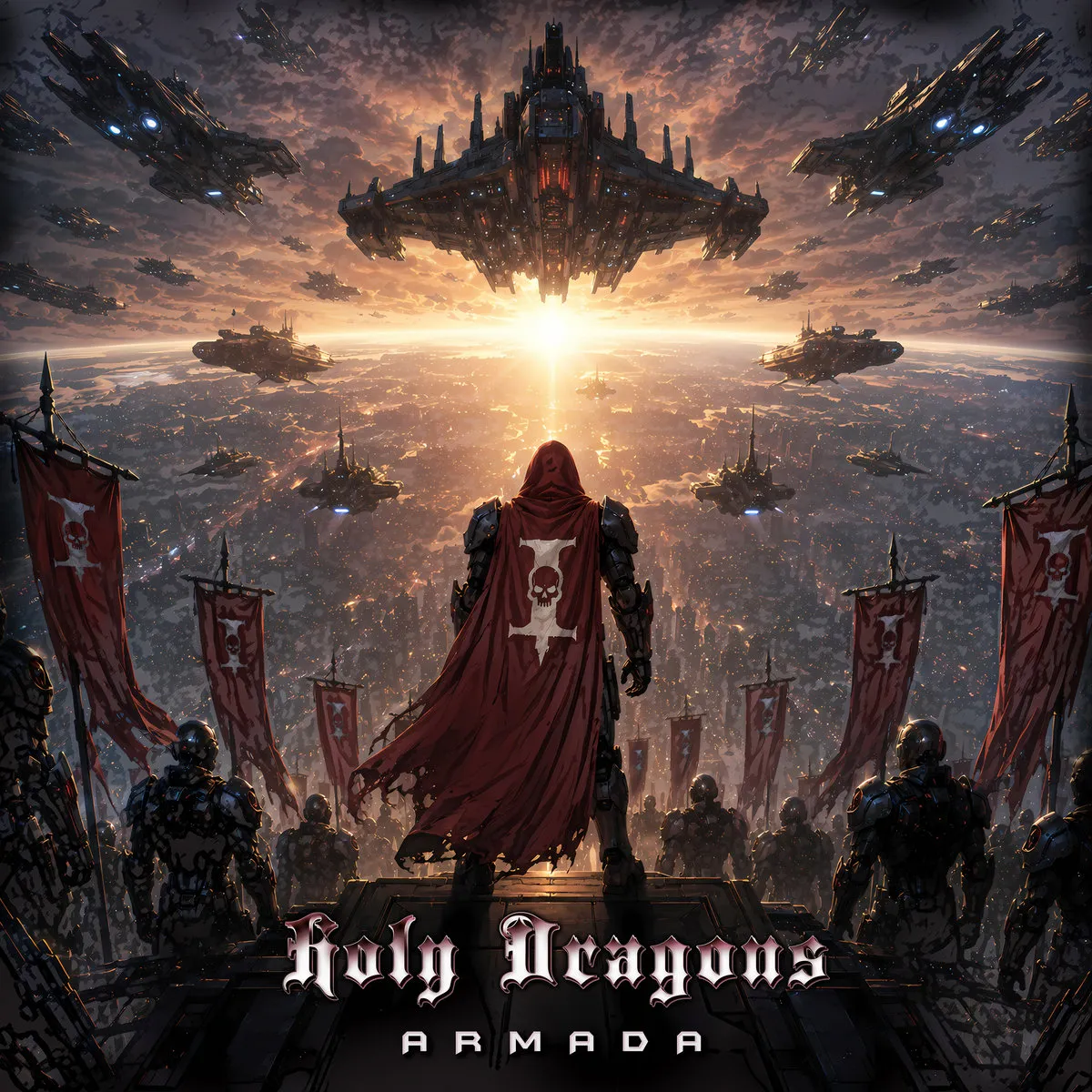 Holy Dragons - Armada Album Cover