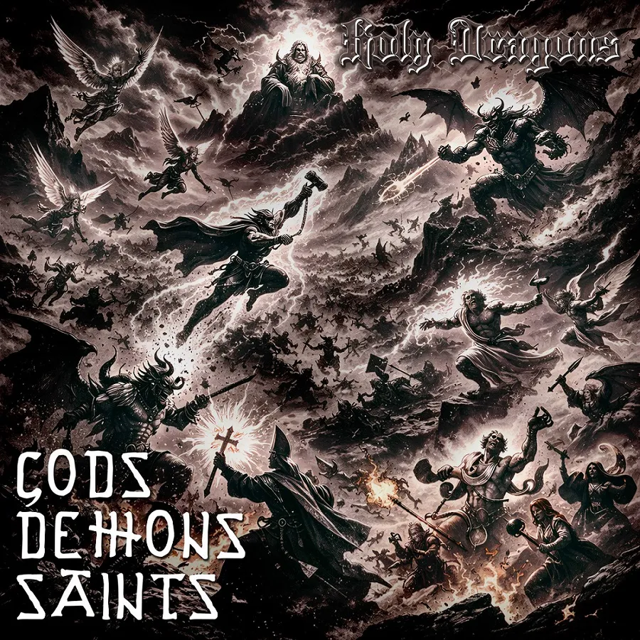 Holy Dragons - Gods, Demons, Saints Album Cover