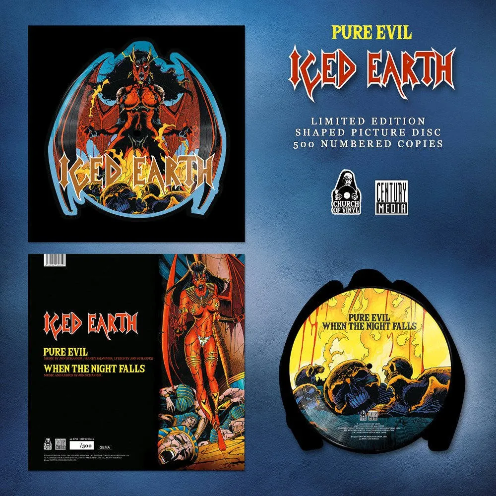 Iced Earth - Pure Evil Album Cover