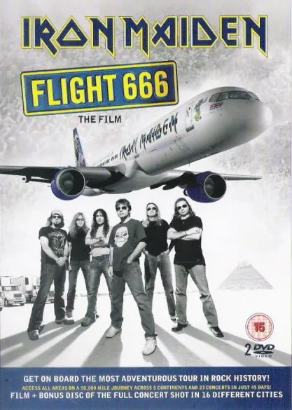 Iron Maiden - Flight 666 Album Cover