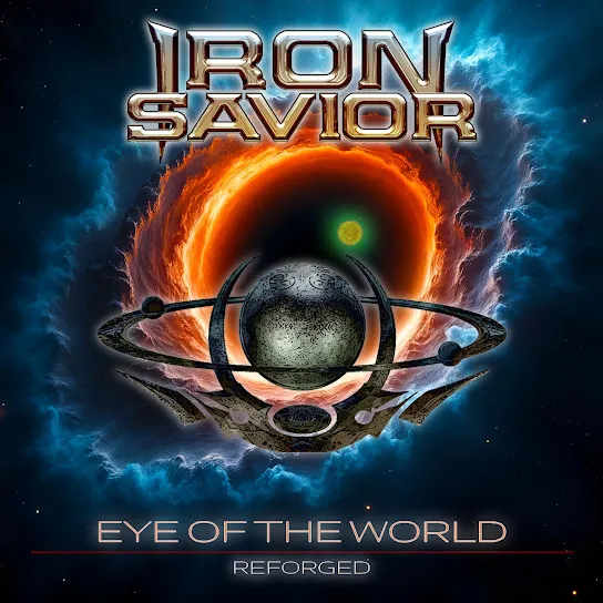Iron Savior - Eye of the World (2025 Re-Recorded) Album Cover