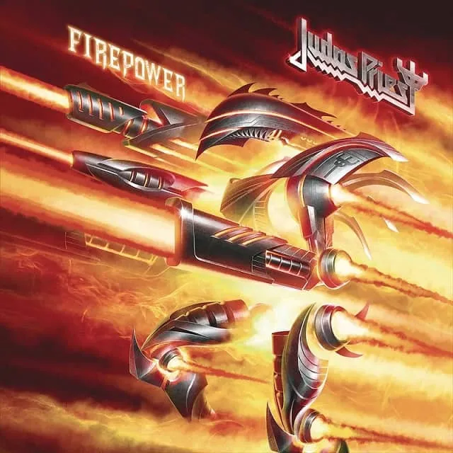 Judas Priest - Firepower Album Cover
