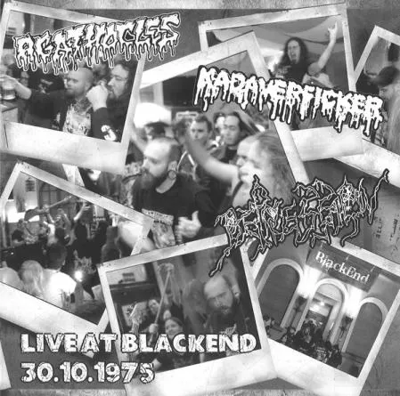 Kadaverficker - Live at BlackEnd 30.10.1975 Album Cover