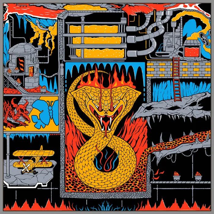 King Gizzard & the Lizard Wizard - Live in Barcelona '25 Album Cover